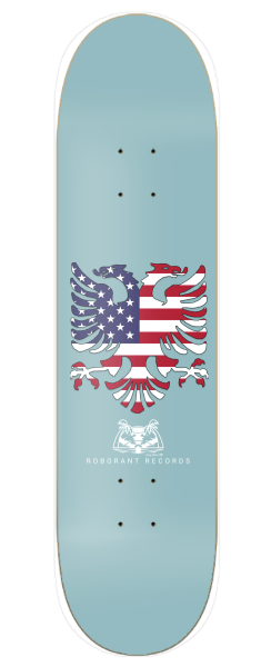 Roborant Records - Albanian American - Skateboard Deck