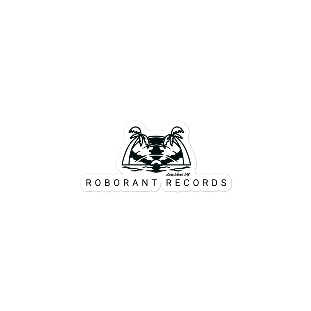 Roborant Records (Bubble-free) stickers