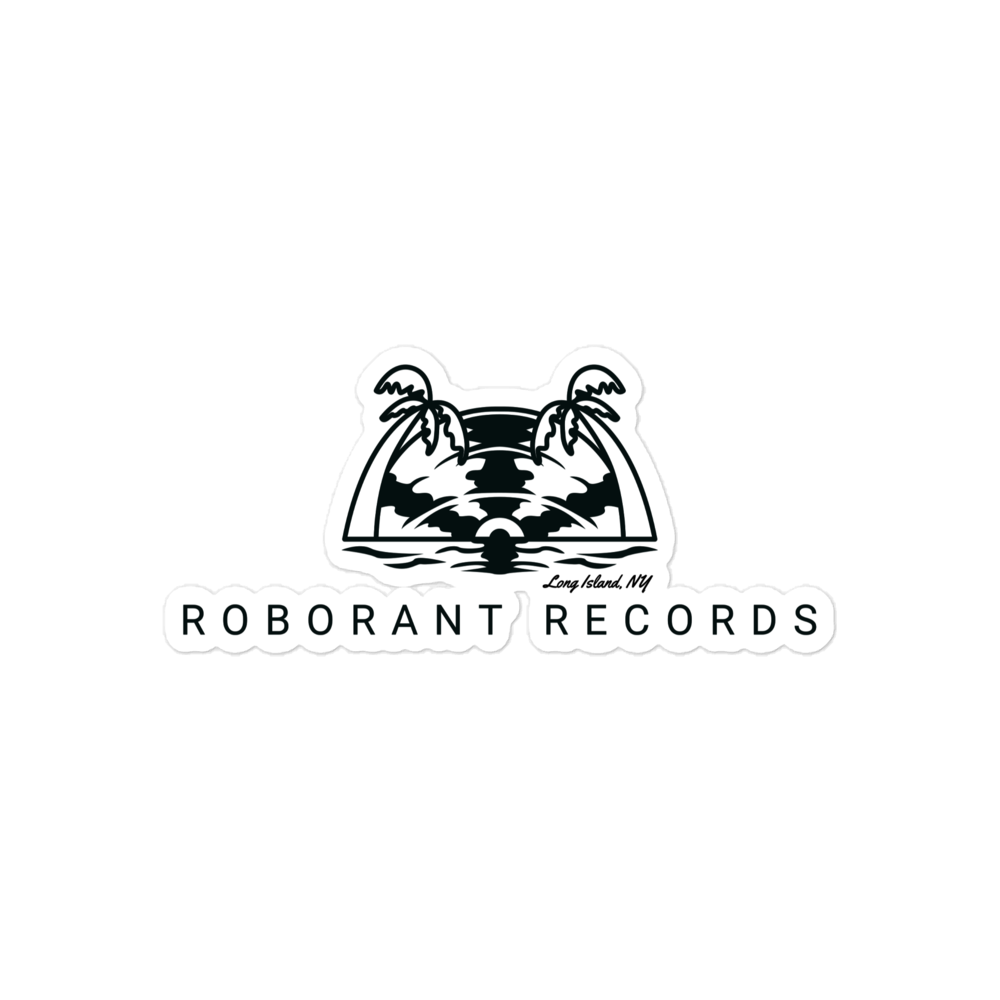 Roborant Records (Bubble-free) stickers