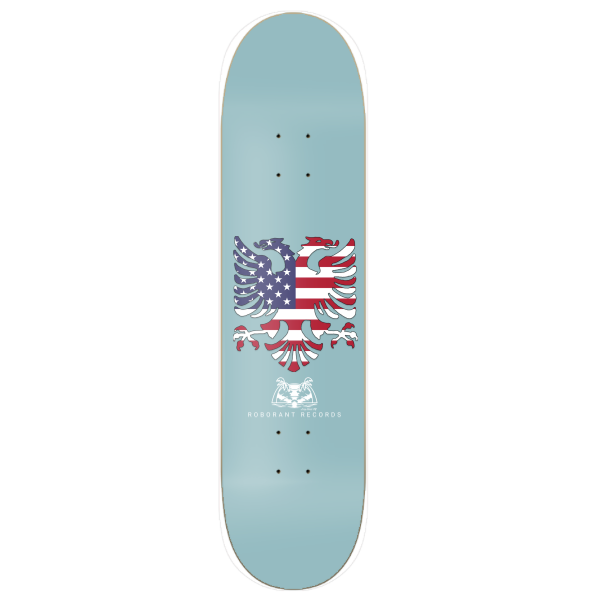 Roborant Records - Albanian American - Skateboard Deck